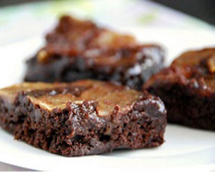 Édesítőszerek használata - cukormentes sütemény - almás brownie