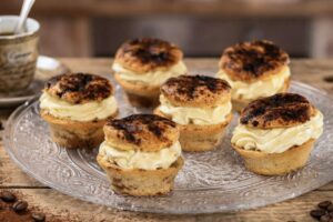 Tiramisu muffin Gold Joy édesítővel – a hagyományos eritrit és 4-szeres édesítők modern, cukormentes alternatívájával