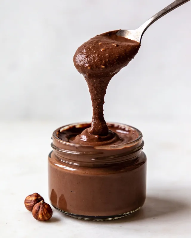 Házi cukormentes nutella — selymes mogyorókrém étcsokoládéval, gluténmentes