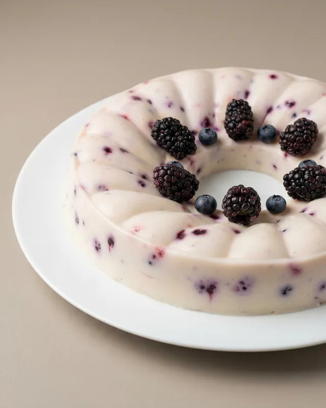 Cukormentes erdei gyümölcsös joghurttorta zselatinnal — gluténmentes recept