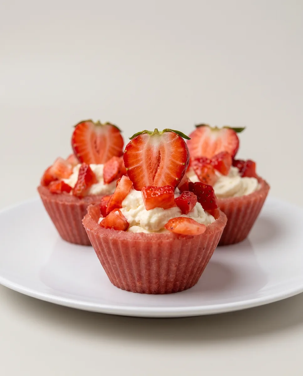Cukormentes eper kosárkák citromos mascarpone-habbal, gluténmentes recept